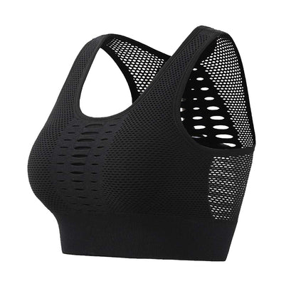 Breathable Mesh Sports Top