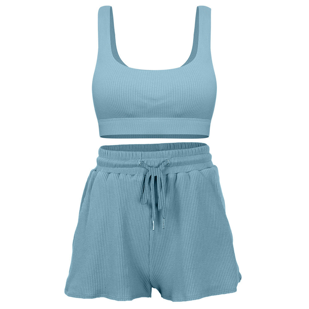 Loose Short Sleeve Suit