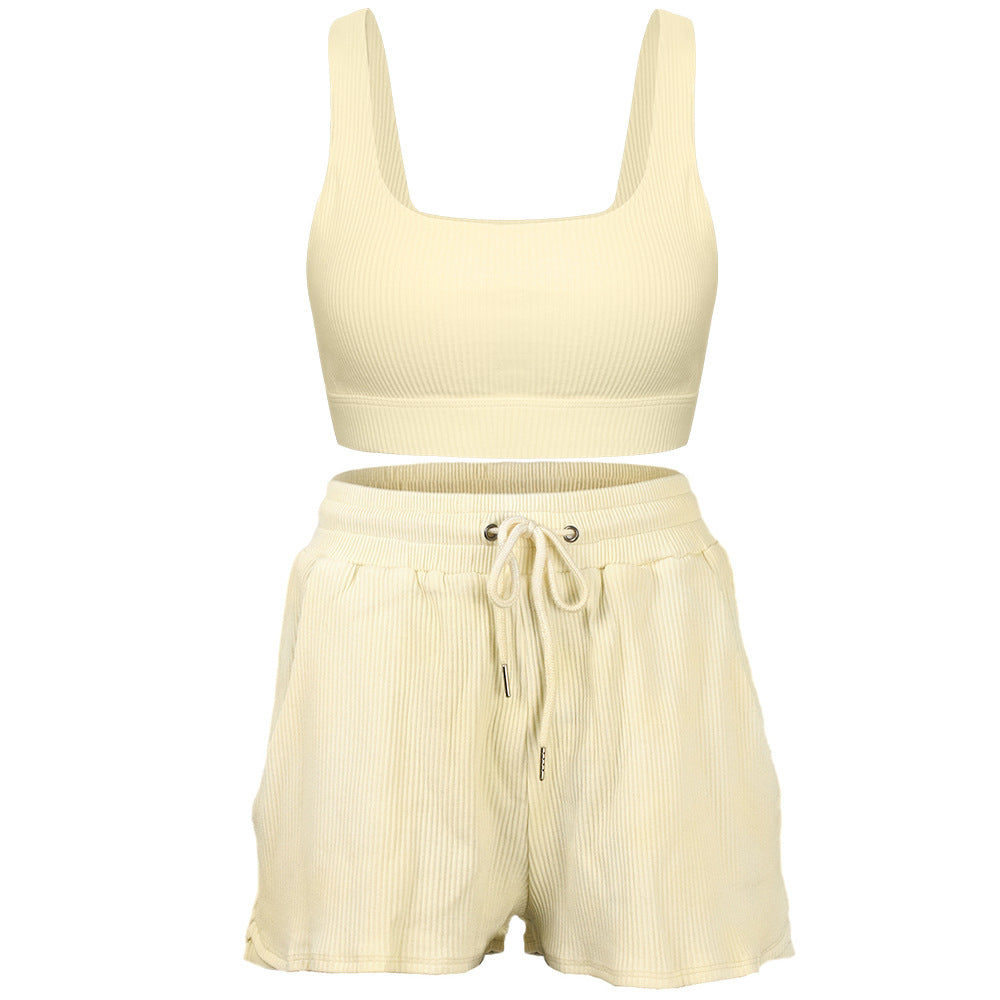 Loose Short Sleeve Suit