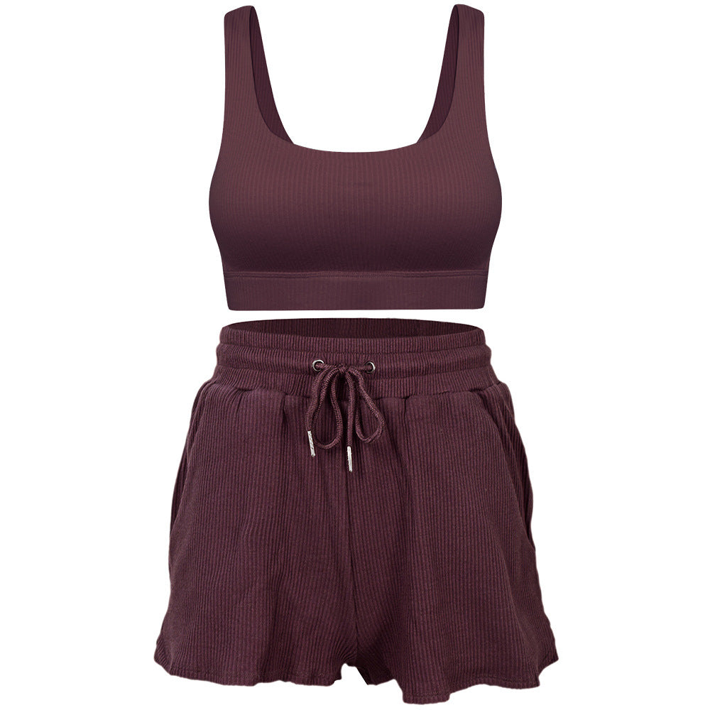 Loose Short Sleeve Suit