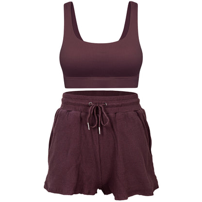 Loose Short Sleeve Suit