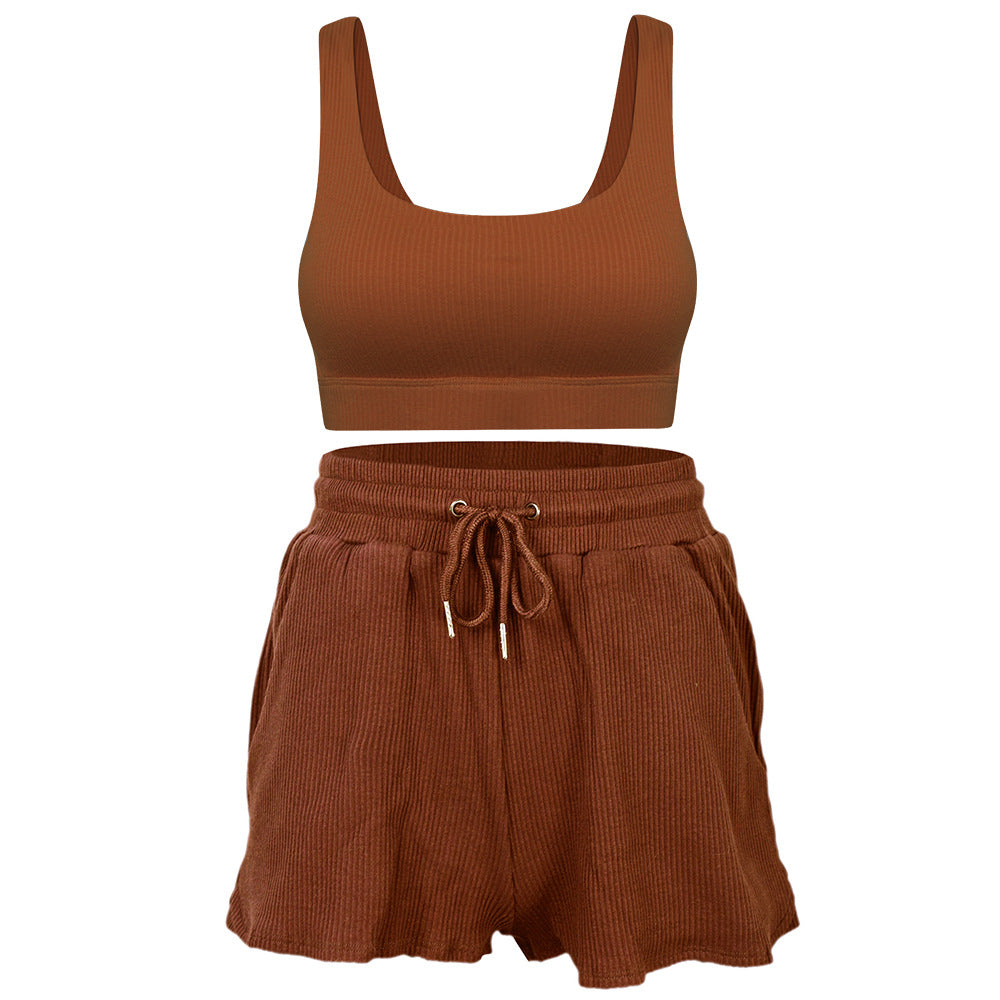 Loose Short Sleeve Suit