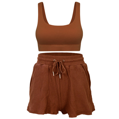 Loose Short Sleeve Suit