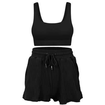 Loose Short Sleeve Suit