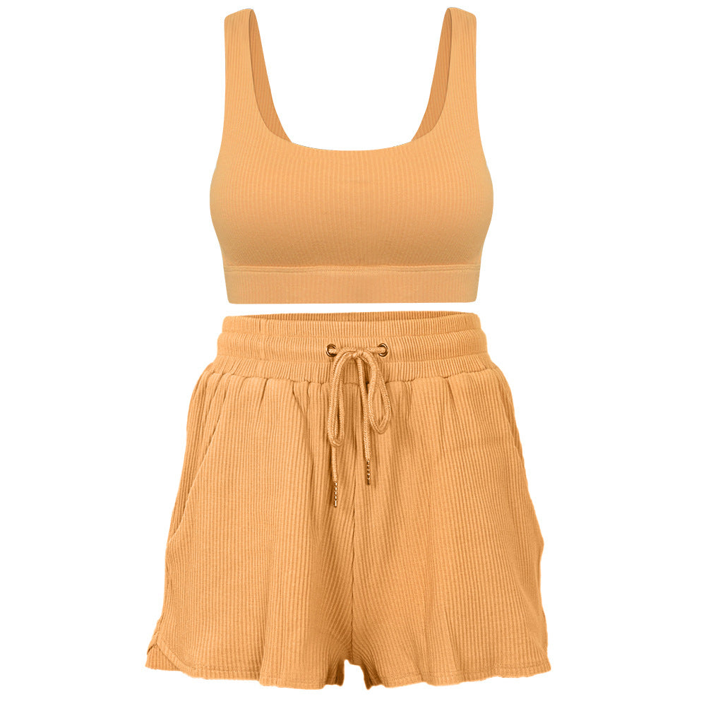 Loose Short Sleeve Suit