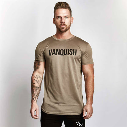 short-sleeved workout T shirt