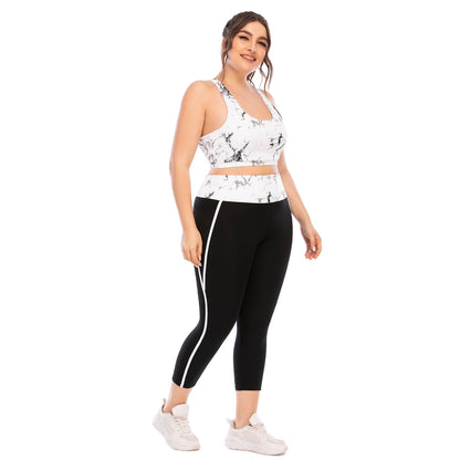 Plus Size Fitness Leggings/Bra