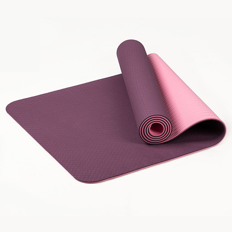 Two-color Lengthened Yoga Mat