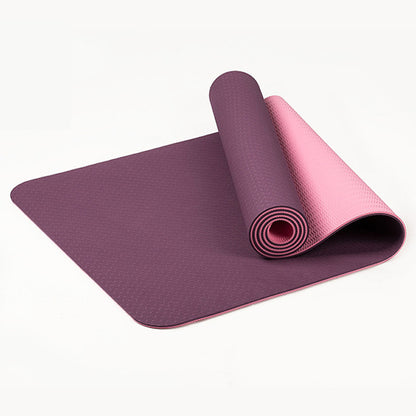 Two-color Lengthened Yoga Mat